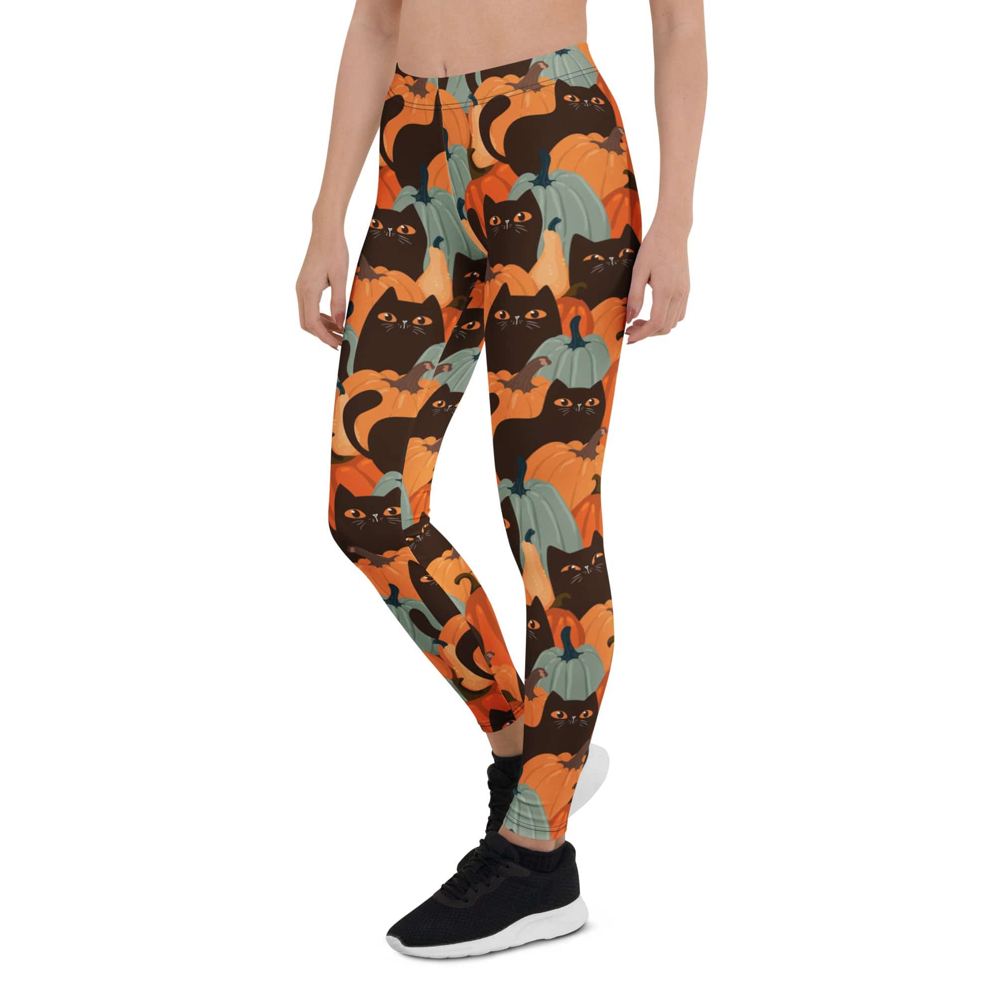 Fall Cat Magic Leggings
