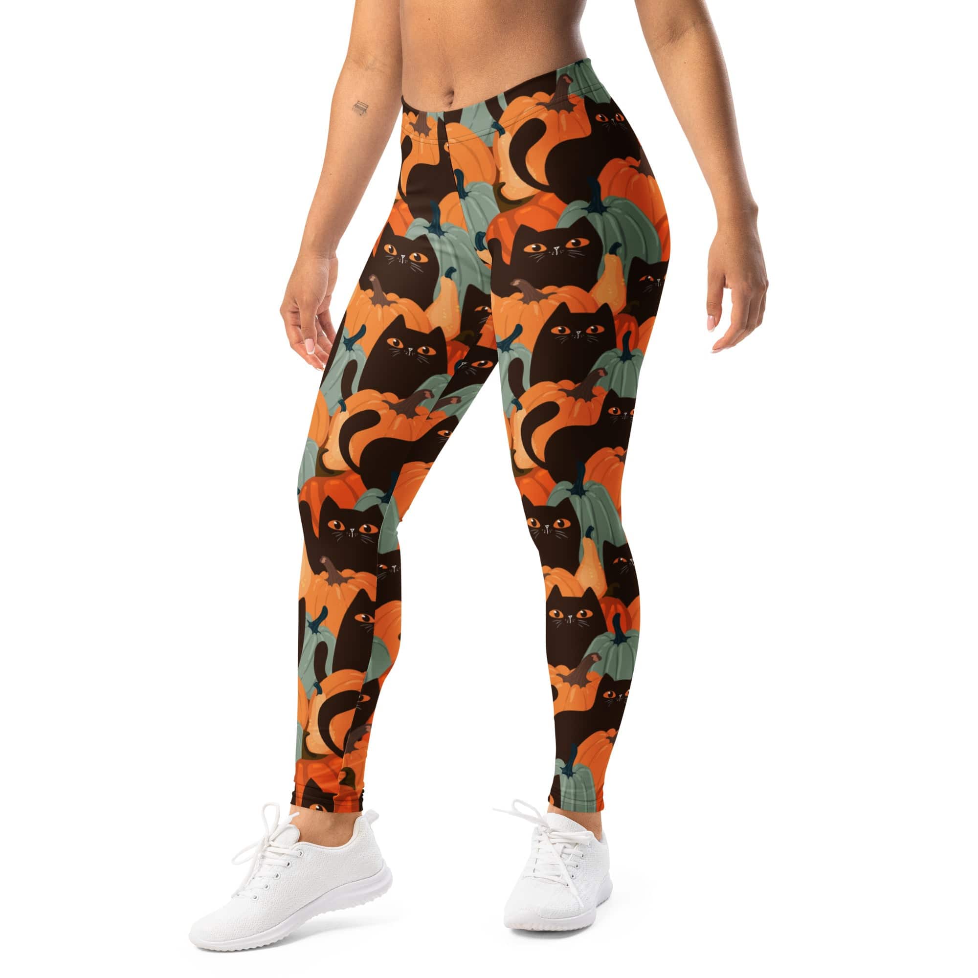 Fall Cat Magic Leggings