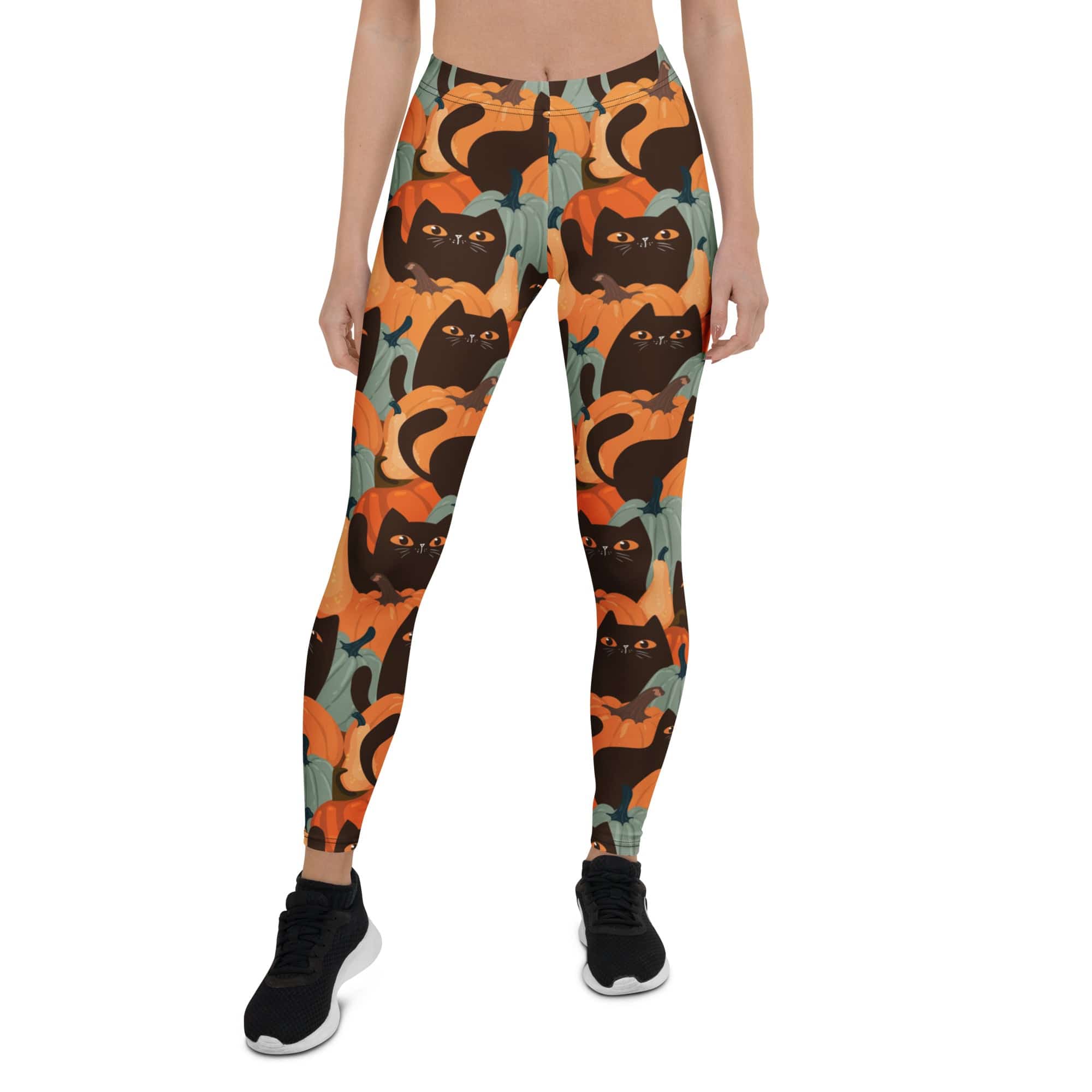 Fall Cat Magic Leggings