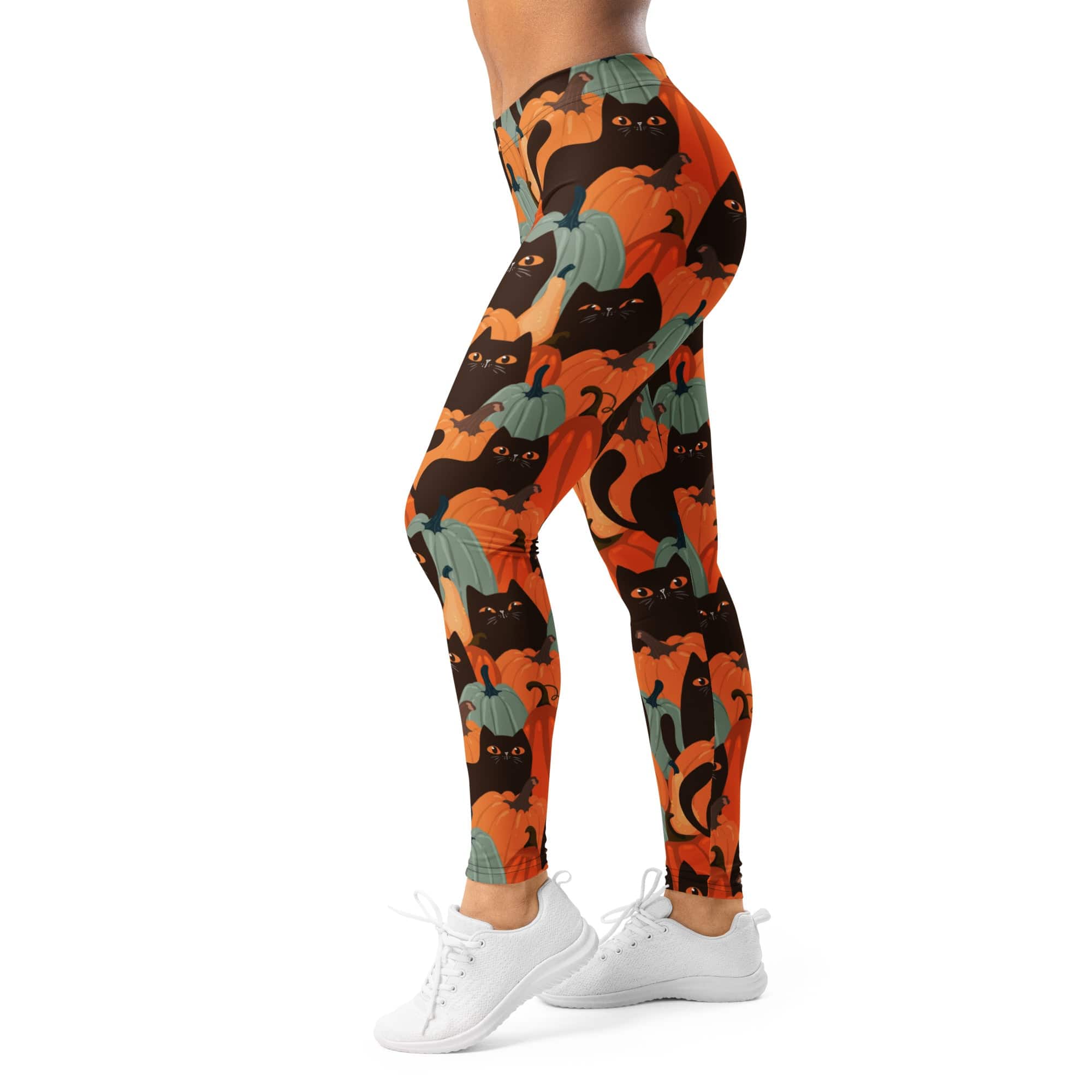 Fall Cat Magic Leggings