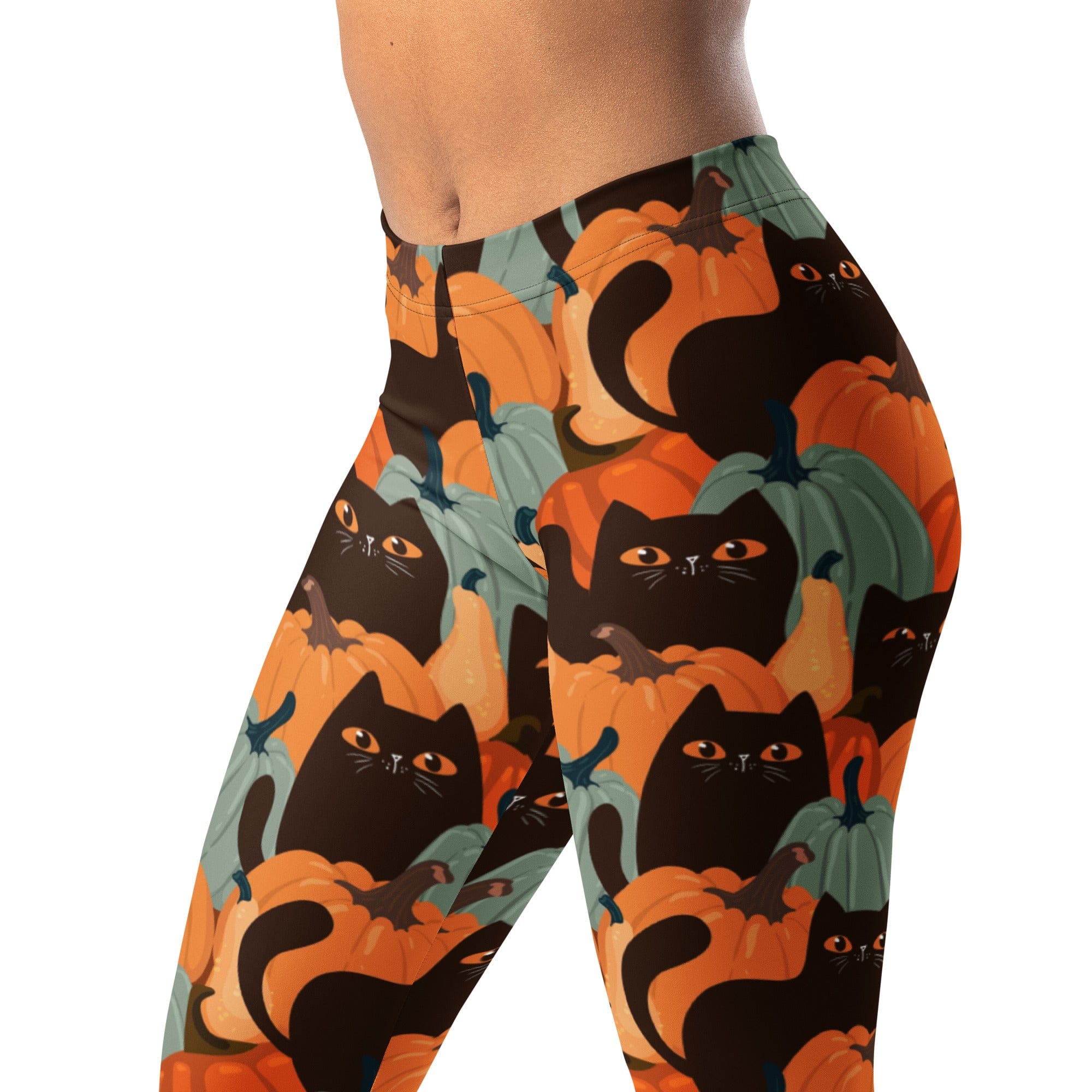 Fall Cat Magic Leggings