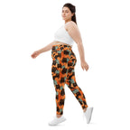 Fall Cat Magic Plus Size Leggings