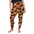 Fall Cat Magic Plus Size Leggings