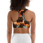 Fall Cat Magic Sports Bra