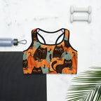 Fall Cat Magic Sports Bra