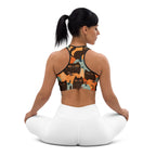 Fall Cat Magic Sports Bra