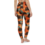 Fall Cat Magic Yoga Leggings