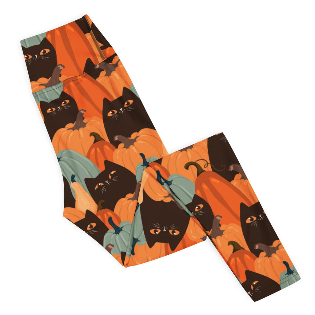 Fall Cat Magic Yoga Leggings