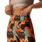 Fall Cat Magic Yoga Leggings