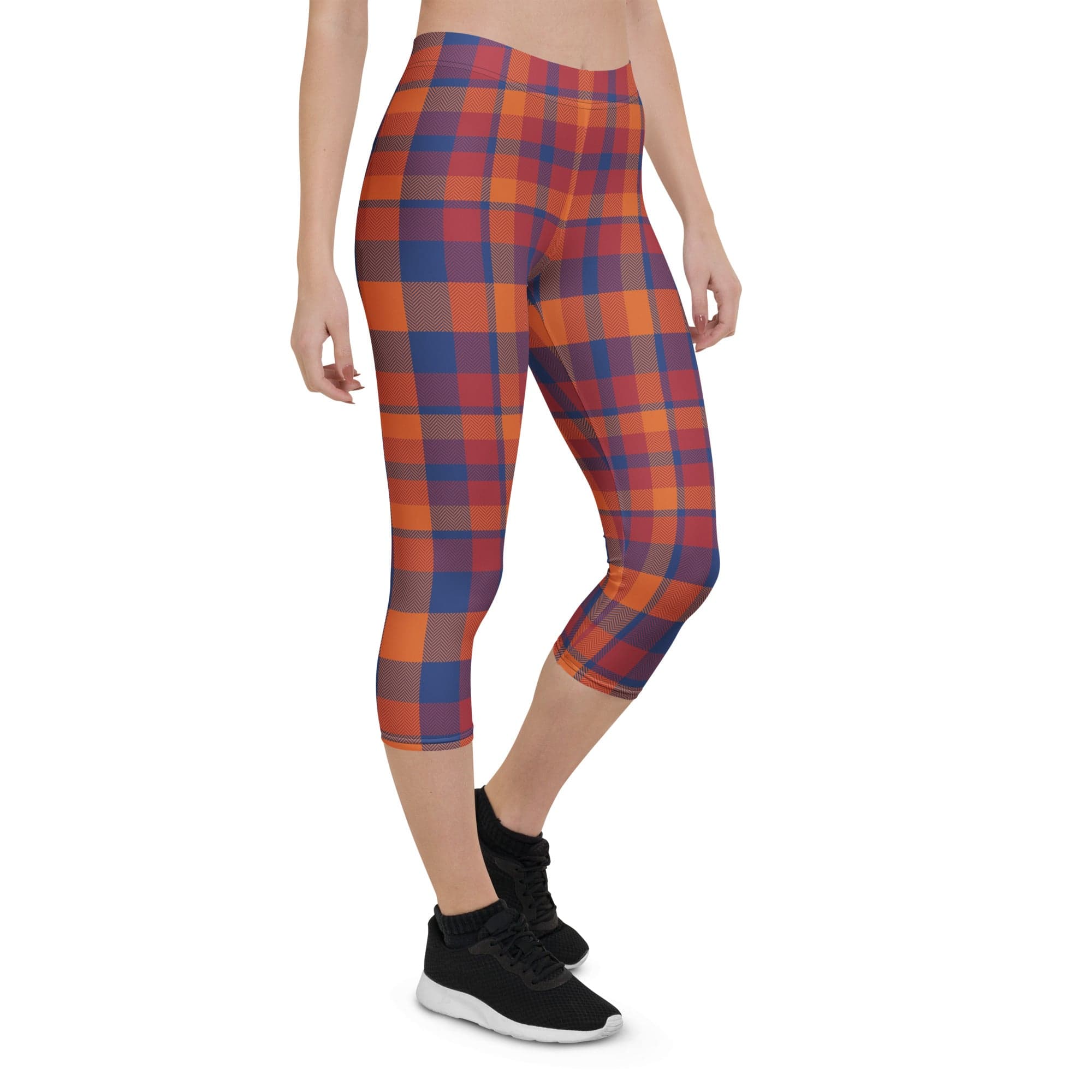 Fall Plaid Capris