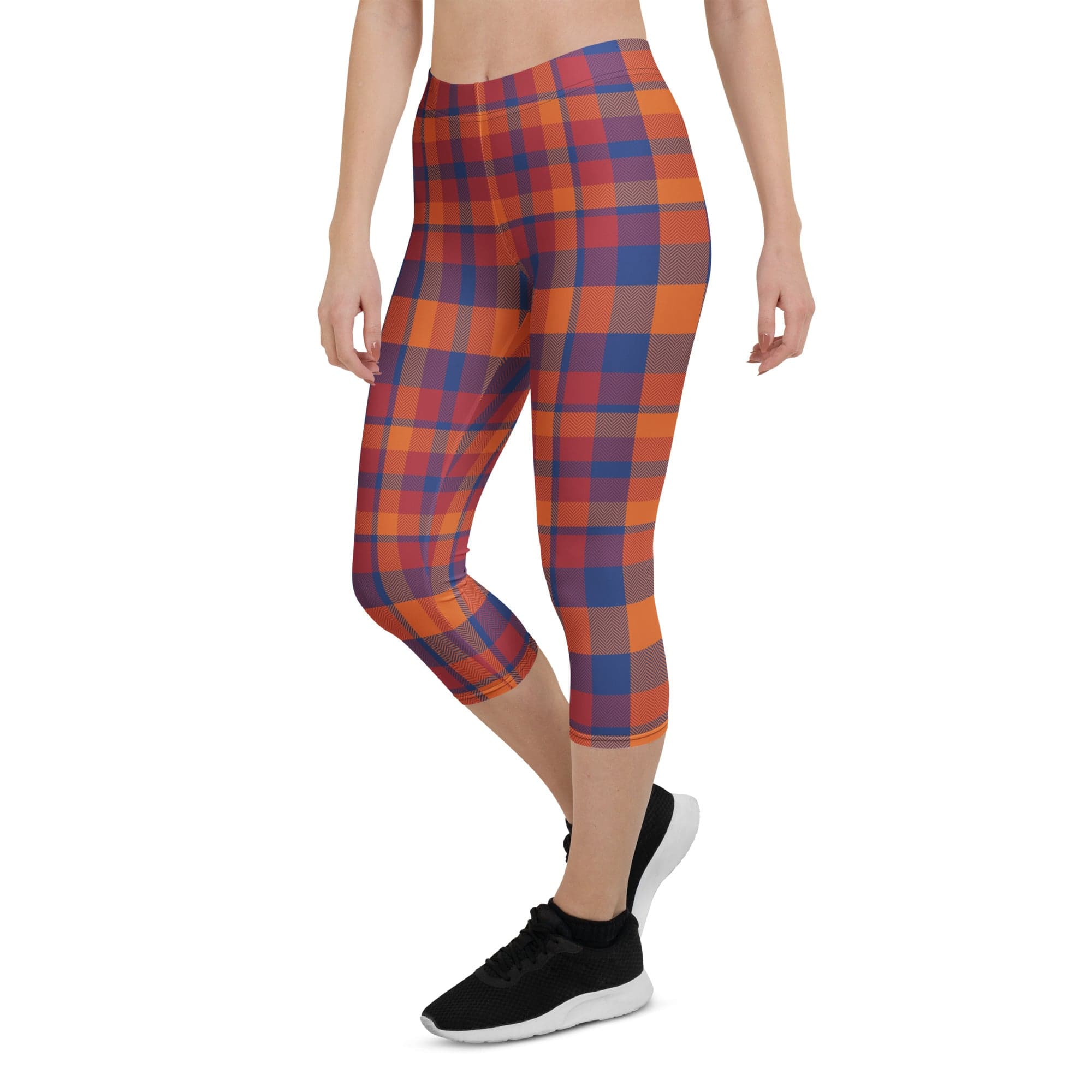 Fall Plaid Capris