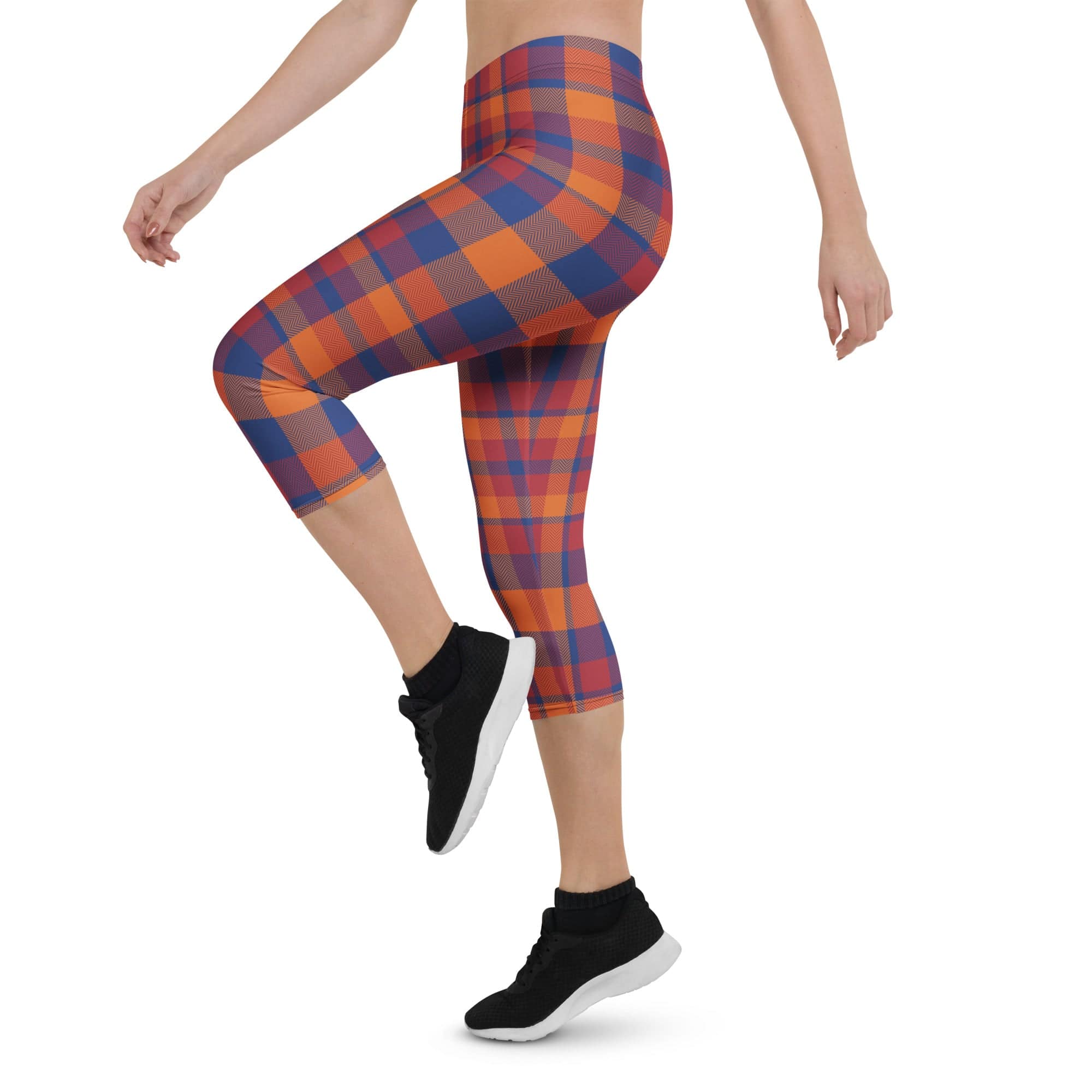 Fall Plaid Capris