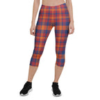 Fall Plaid Capris