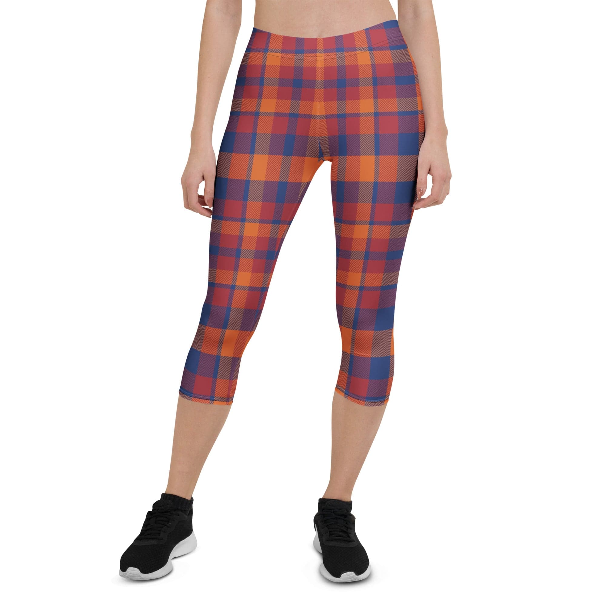 Fall Plaid Capris