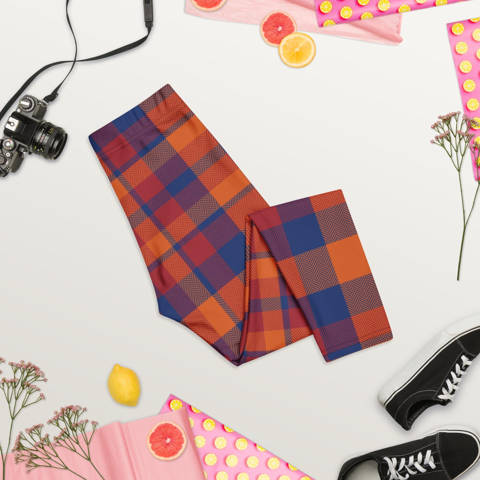 Fall Plaid Capris