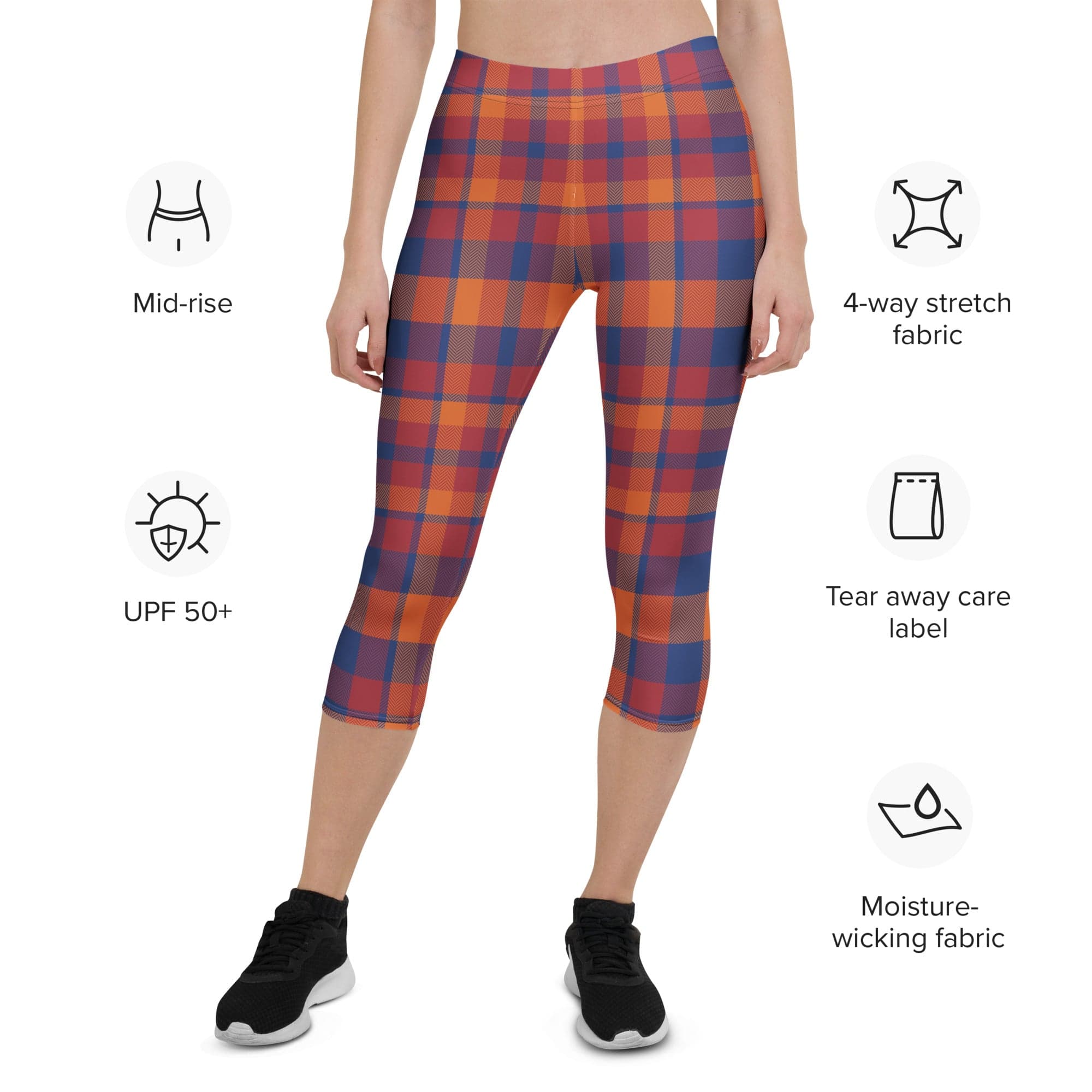 Fall Plaid Capris