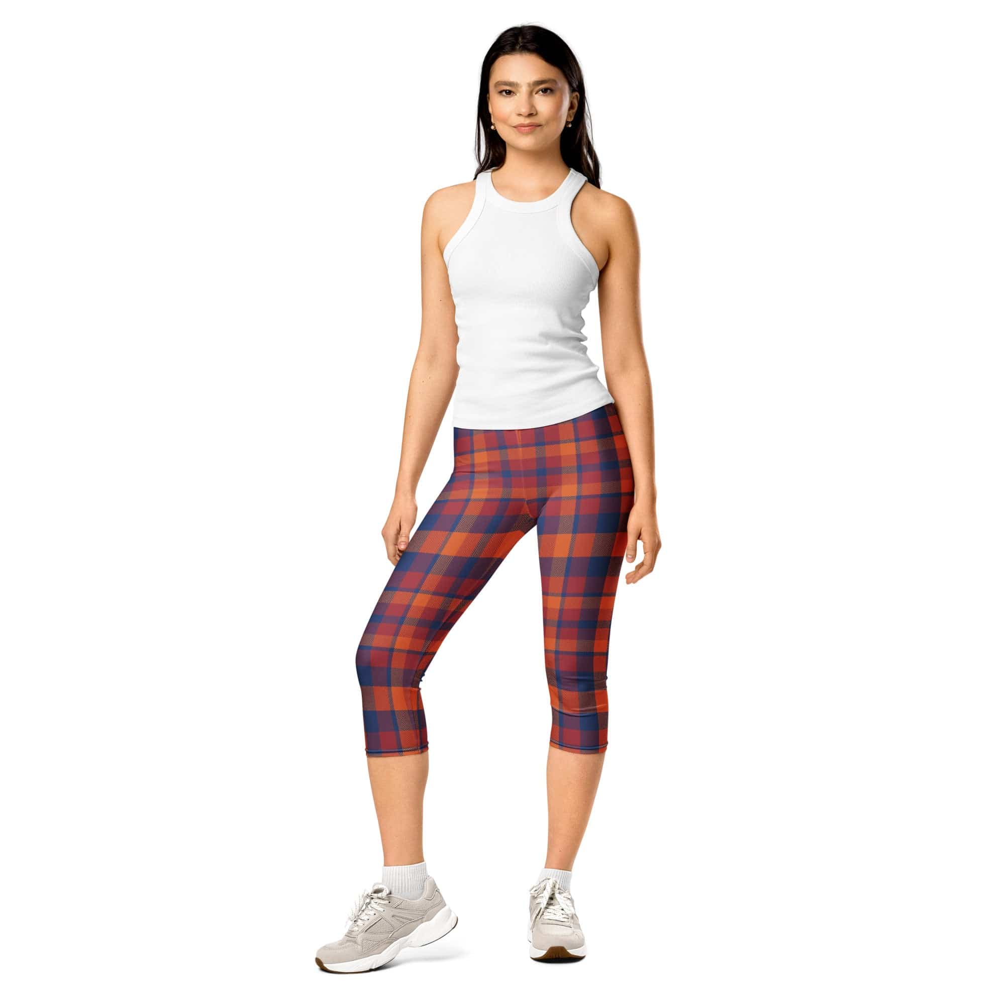 Fall Plaid Capris