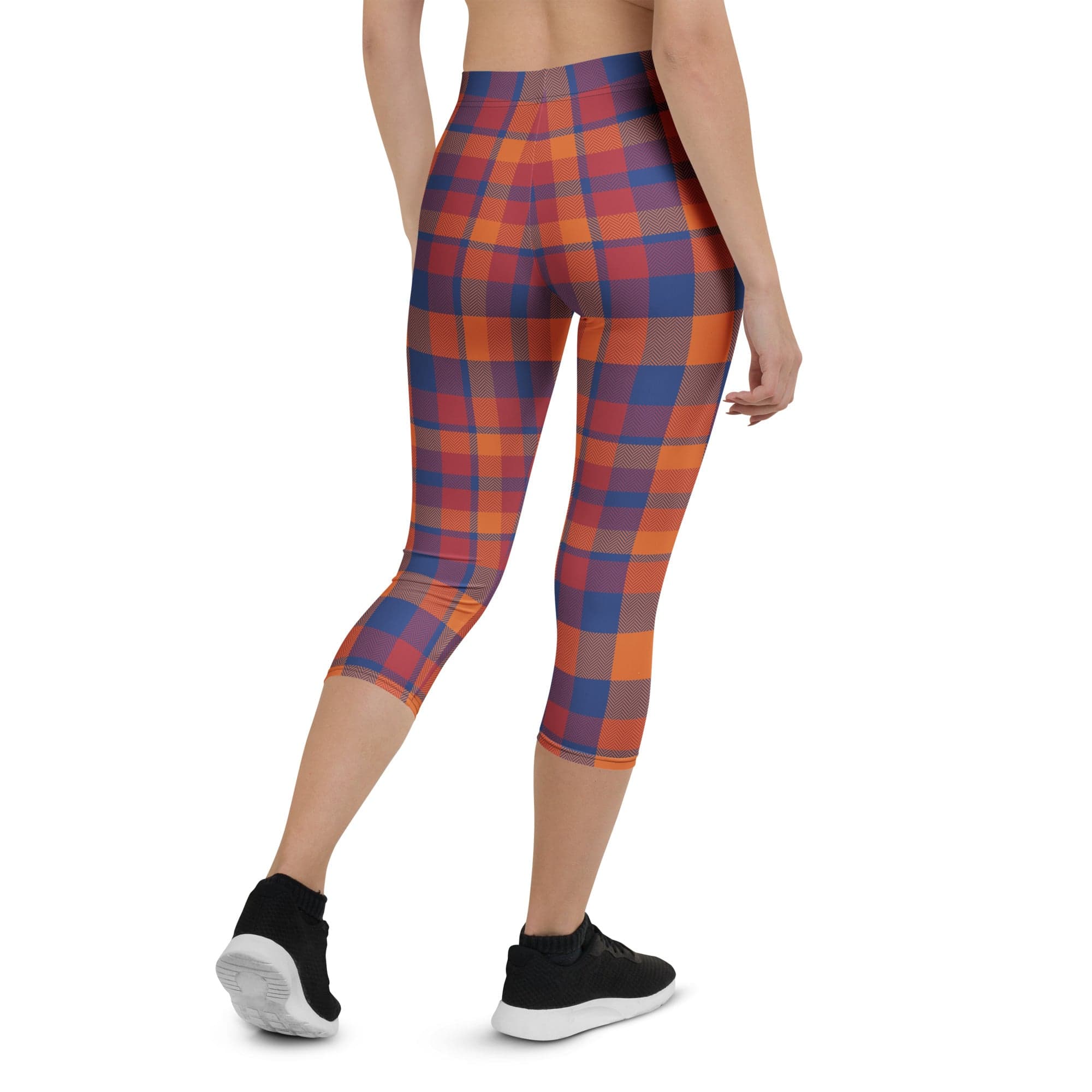 Fall Plaid Capris