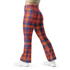 Fall Plaid Flare Leggings
