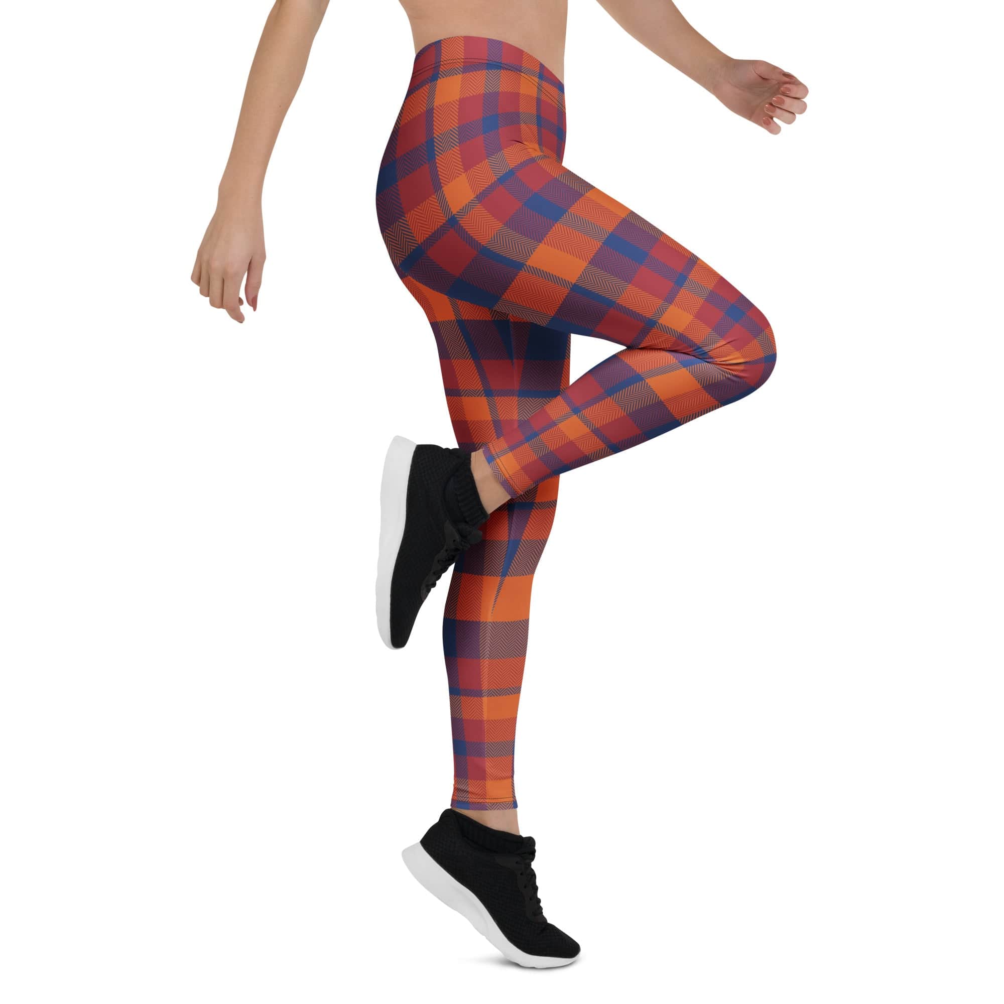 Fall Plaid Leggings