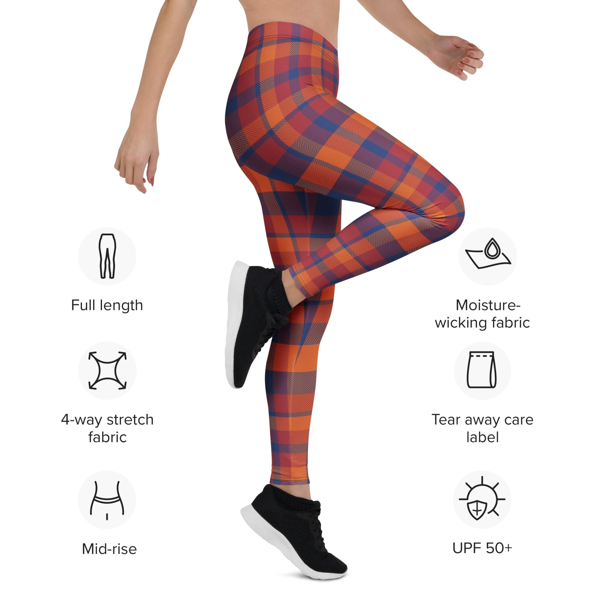 Fall Plaid Leggings