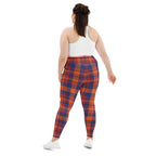 Fall Plaid Plus Size Leggings