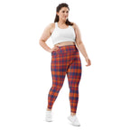 Fall Plaid Plus Size Leggings