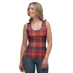 Fall Plaid Tank Top