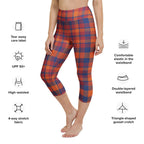 Fall Plaid Yoga Capris