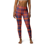 Fall Plaid Yoga Leggings