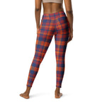 Fall Plaid Yoga Leggings