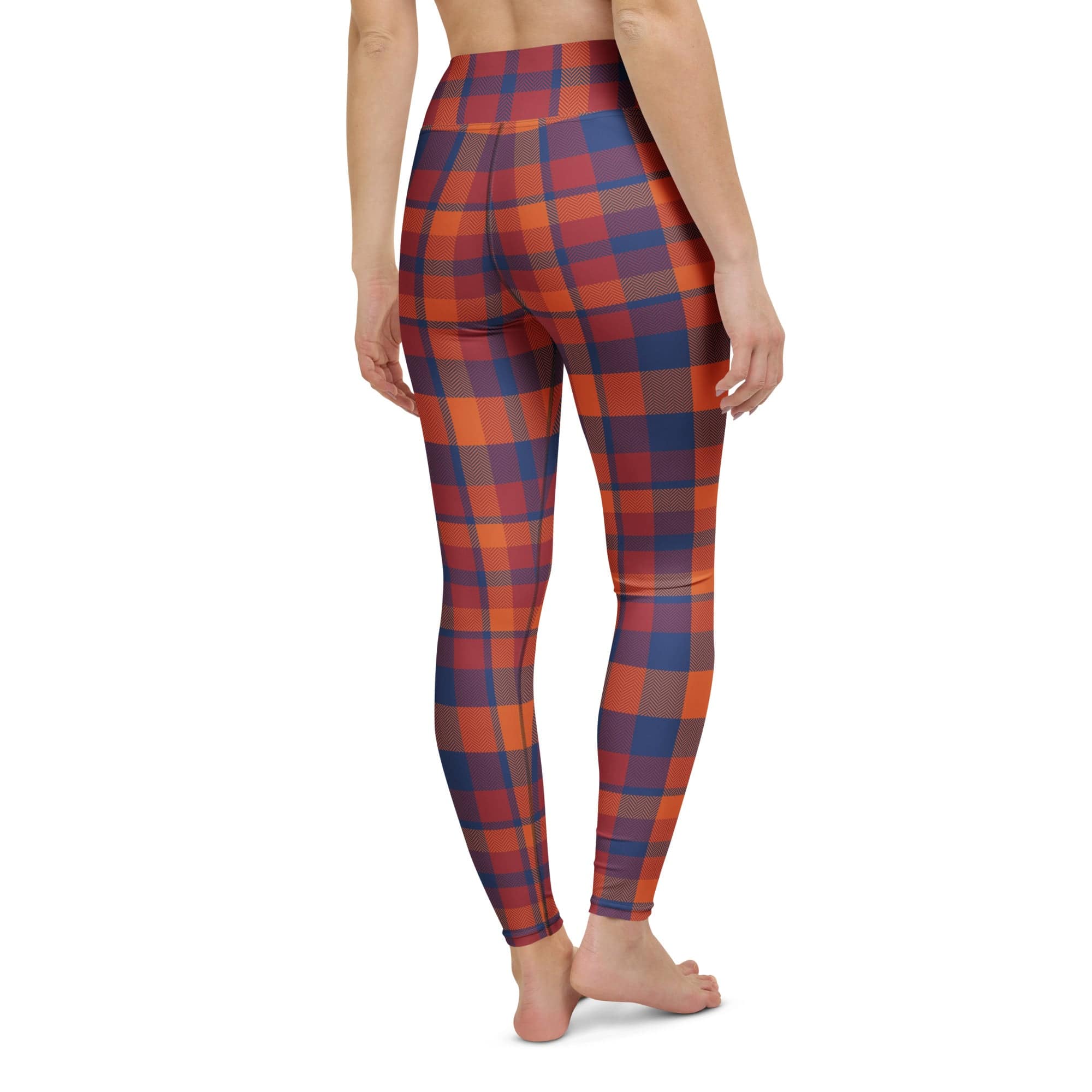 Fall Plaid Yoga Leggings