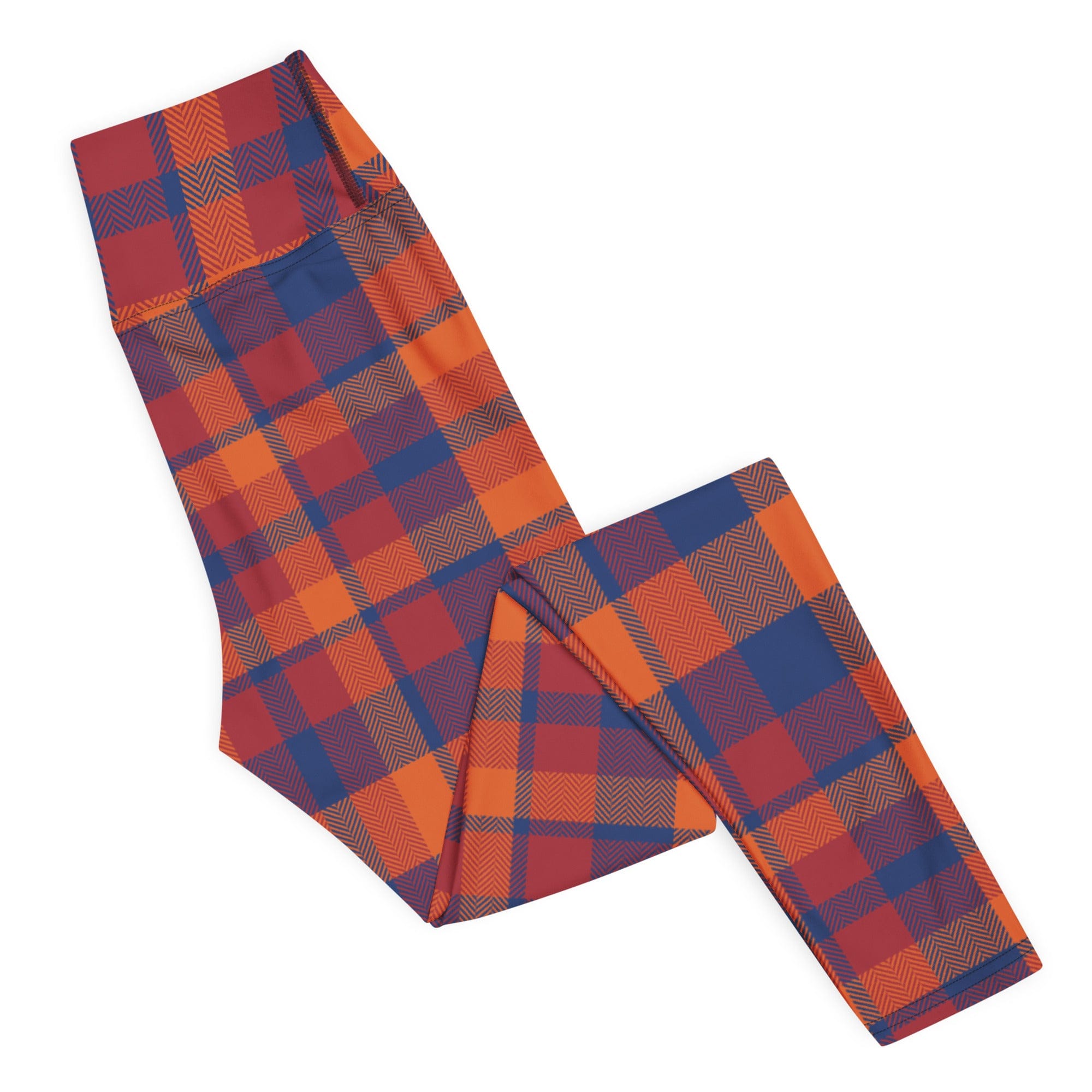 Fall Plaid Yoga Leggings