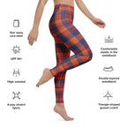 Fall Plaid Yoga Leggings
