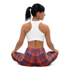 Fall Plaid Yoga Leggings