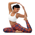 Fall Plaid Yoga Leggings