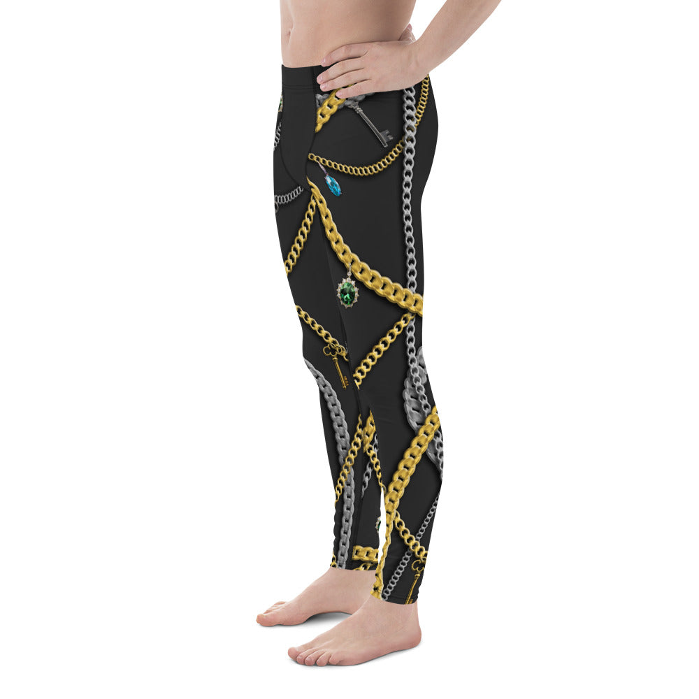 Fancy Chains Men's Leggings