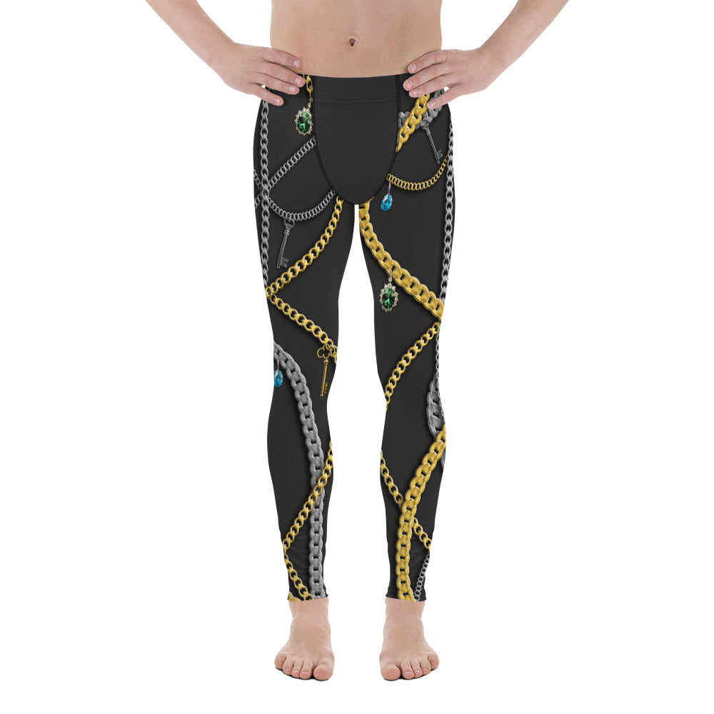 Fancy Chains Men's Leggings
