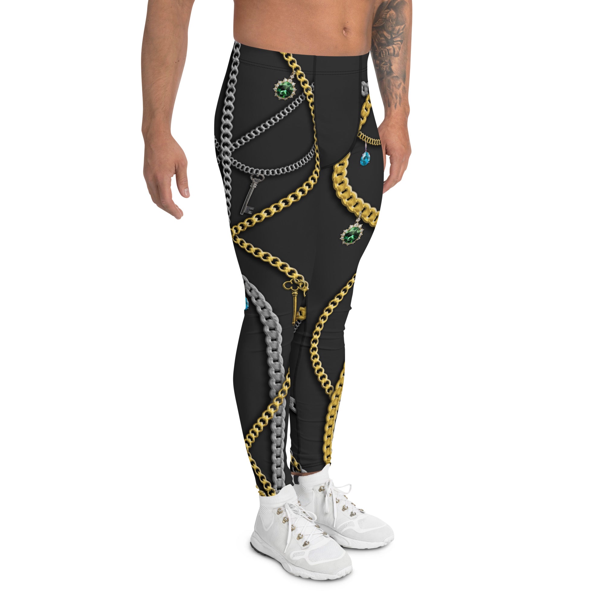 Fancy Chains Men's Leggings