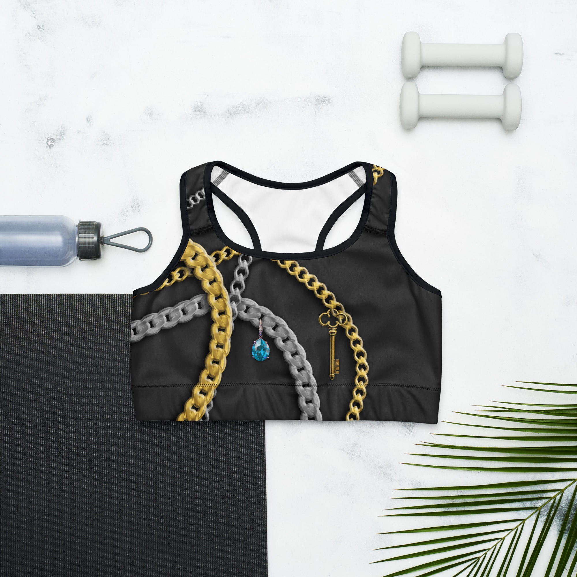 Fancy Chains Sports Bra