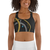 Fancy Chains Sports Bra