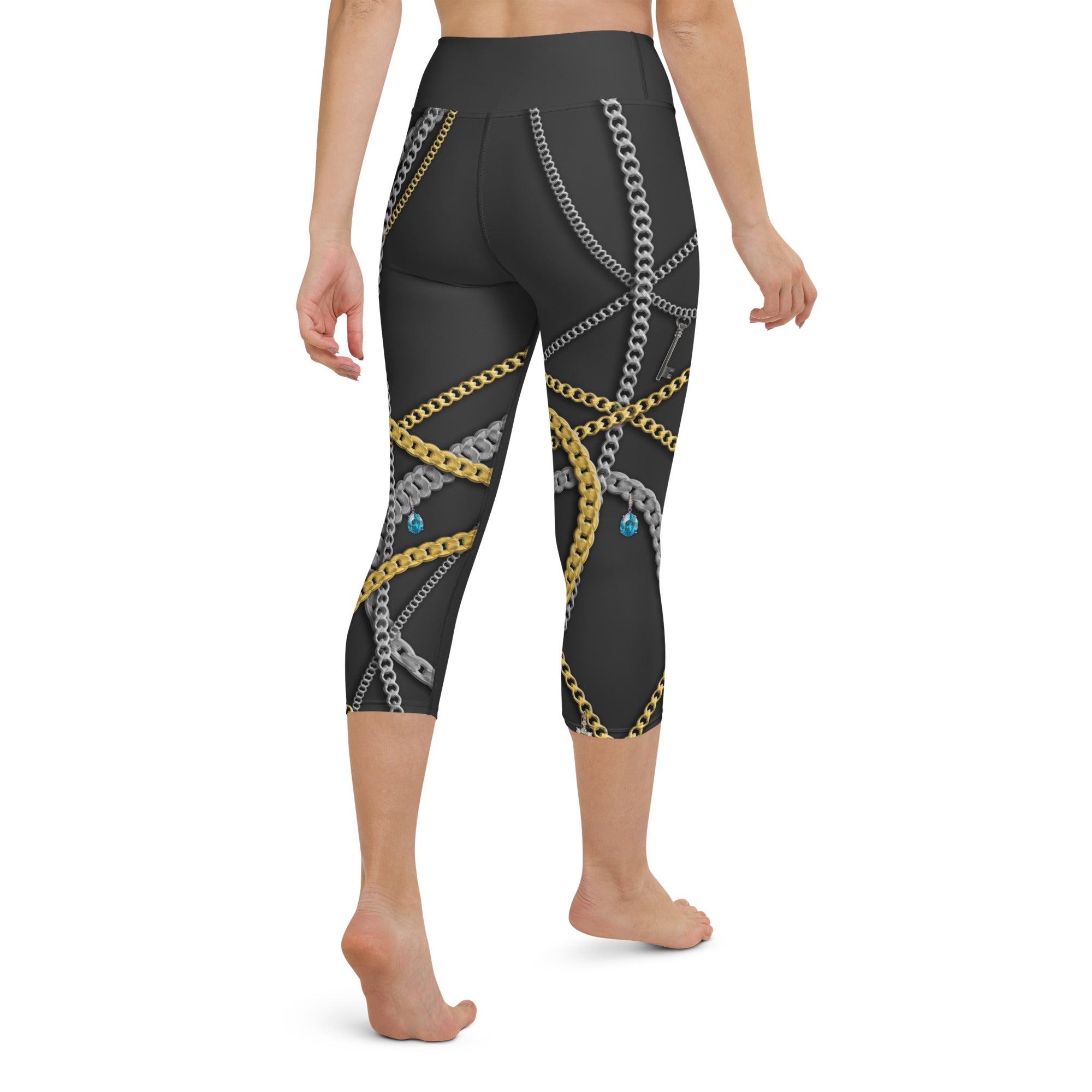 Fancy Chains Yoga Capris