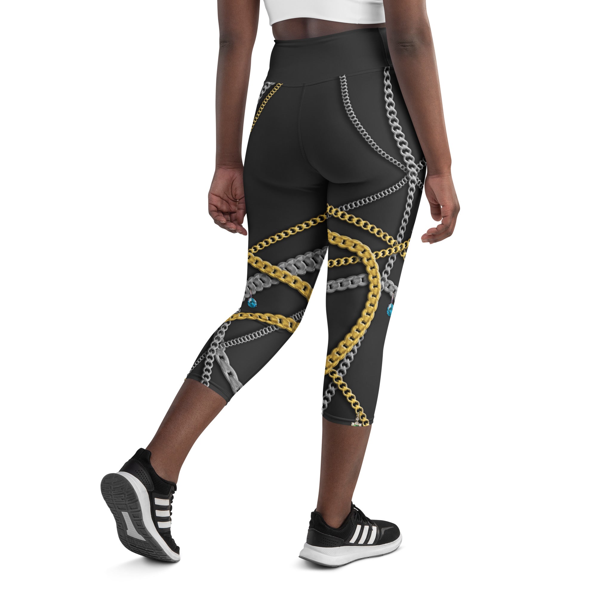 Fancy Chains Yoga Capris