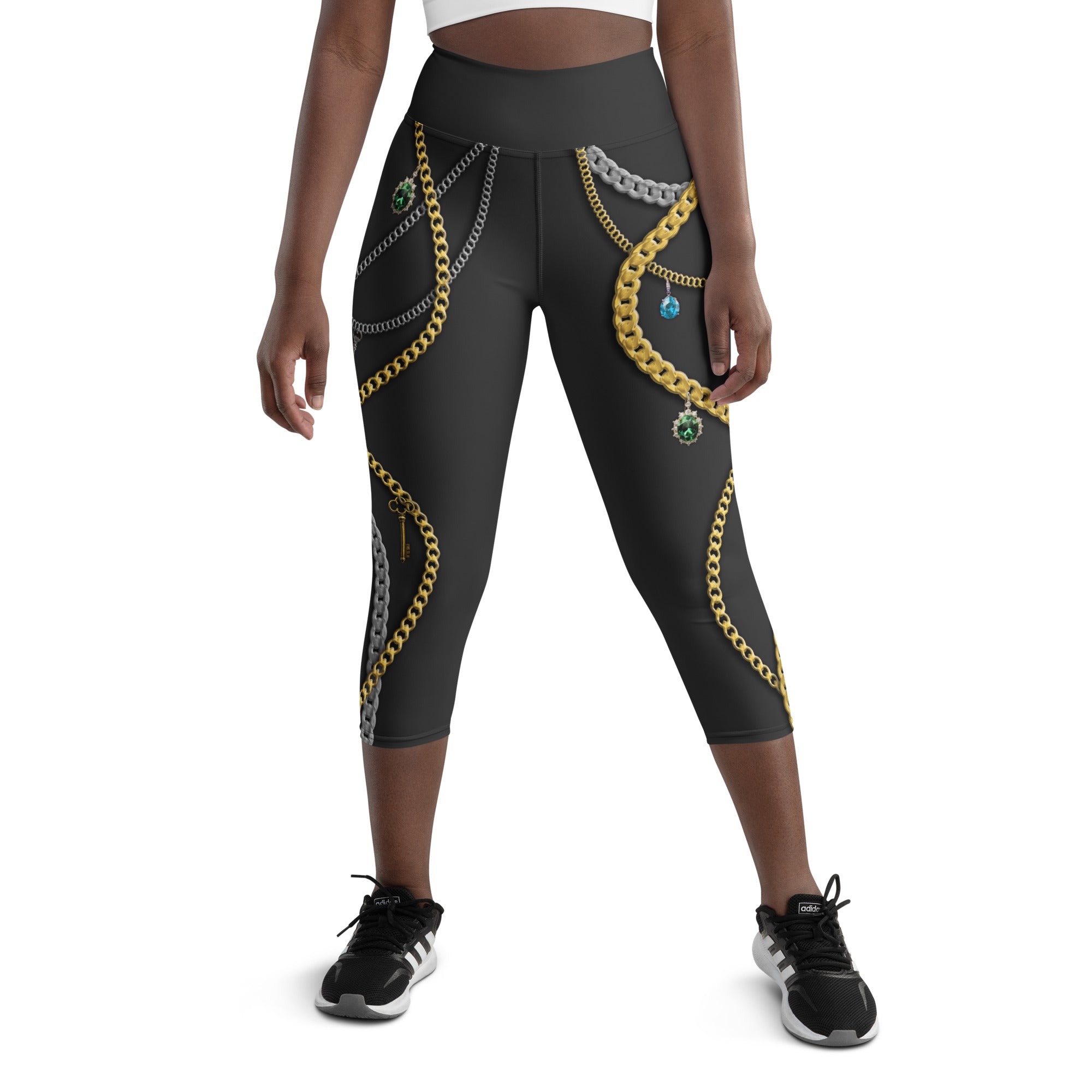 Fancy Chains Yoga Capris