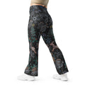 Faux Rhinestone Christmas Flare Leggings