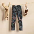 Faux Rhinestone Christmas Kid's Leggings
