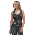 Faux Rhinestone Christmas Tank Top