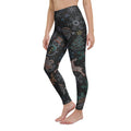 Faux Rhinestone Christmas Yoga Leggings