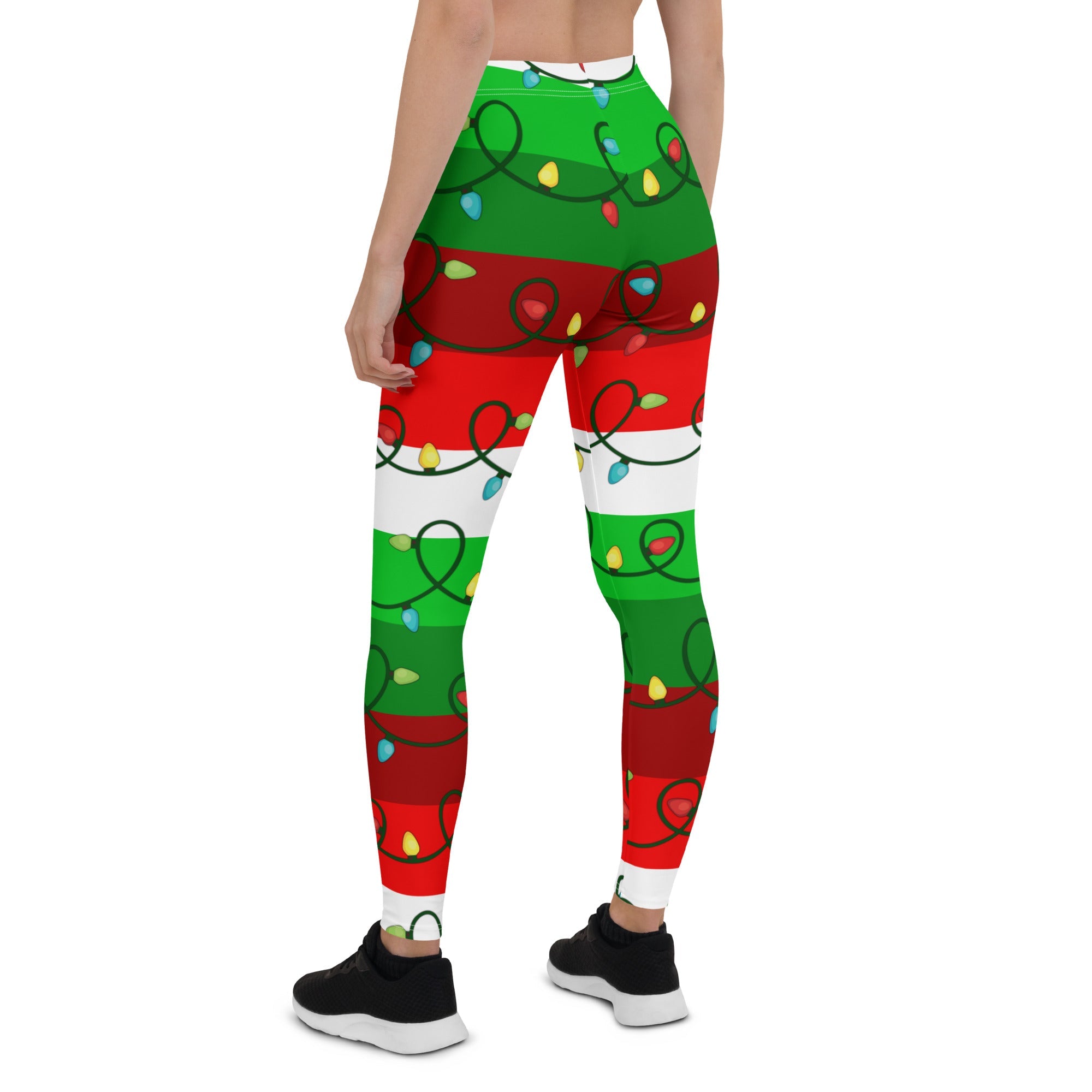 Festive Christmas Lights Leggings