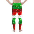 Festive Christmas Lights Men's Leggings